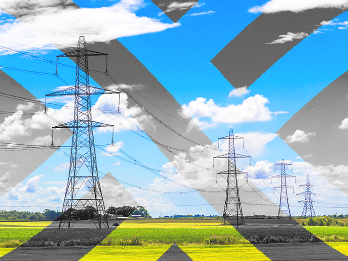 Private: Client Spotlight: Green Generation power pylons with green grass and blue sky